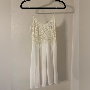 ASOS white mini dress